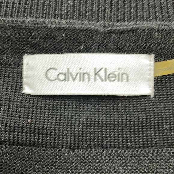 Calvin Klein wool mix,  black, short sleeve,  dress - Picture 8 of 9